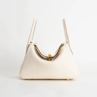 LINDY 26 CLEMENCE LEATHER NATA WITH GOLD HARDWARE (GHW) - 1