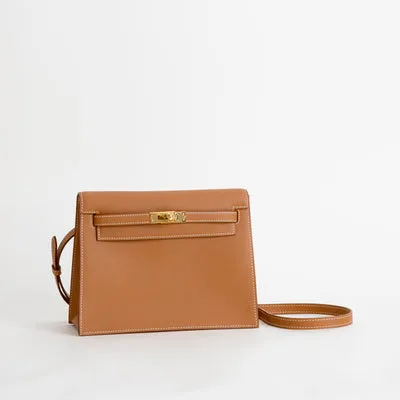 KELLY DANSE EVERCOLOR LEATHER GOLD WITH GOLD HARDWARE (GHW) - 2