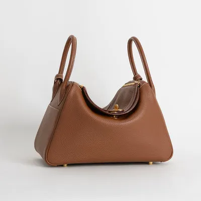 LINDY 30 CLEMENCE LEATHER GOLD WITH GOLD HARDWARE (GHW) - 1