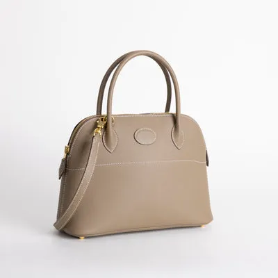 BOLIDE 27 EPSOM LEATHER  ETOUPE WITH GOLD HARDWARE (GHW) - 2