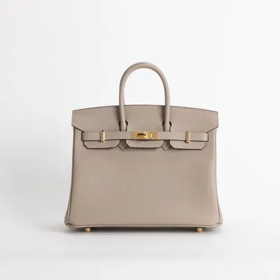 BIRKIN 25 TOGO LEATHER TRENCH WITH GOLD HARDWARE (GHW) - 1