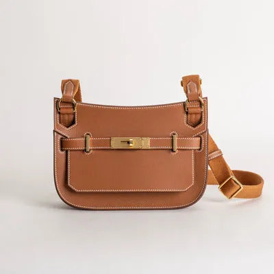 JYPSIERE MINI SWIFT LEATHER GOLD WITH GOLD HARDWARE (GHW) - 1