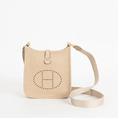 MINI EVELYNE (TPM) CLEMENCE LEATHER TRENCH WITH GOLD HARDWARE (GHW) - 1