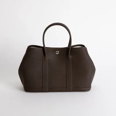 GARDEN PARTY 30 NEGONDA LEATHER EBENE WITH PALLADIUM HARDWARE (PHW) - 1