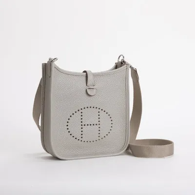 MINI EVELYNE (TPM) CLEMENCE LEATHER BETON WITH PALLADIUM HARDWARE (PHW) - 2