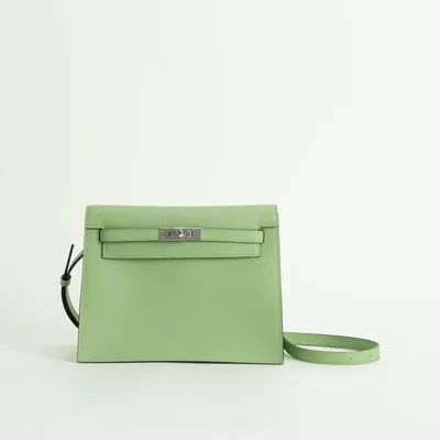 KELLY DANSE EVERCOLOR LEATHER VERT CRIQUET WITH PALLADIUM HARDWARE (PHW) - 1