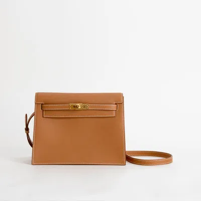 KELLY DANSE EVERCOLOR LEATHER GOLD WITH GOLD HARDWARE (GHW) - 1