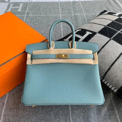 BIRKIN 25 TOGO LEATHER BLUE CIEL WITH GOLD HARDWARE (GHW) - 1