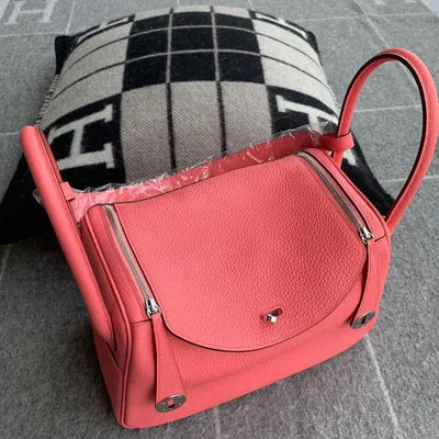 LINDY 26 CLEMENCE LEATHER ROSE AZALEE WITH PALLADIUM HARDWARE (PHW) - 3