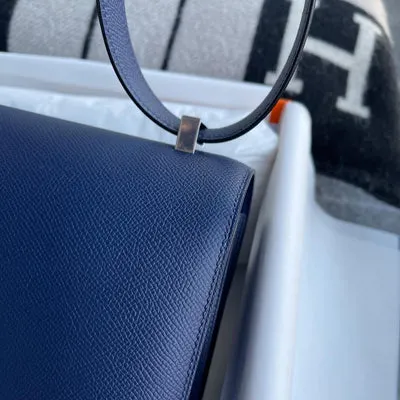 CONSTANCE 24 EPSOM LEATHER BLUE SAPPHIRE WITH PALLADIUM HARDWARE (PHW) - 5
