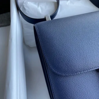 CONSTANCE 24 EPSOM LEATHER BLUE SAPPHIRE WITH PALLADIUM HARDWARE (PHW) - 4