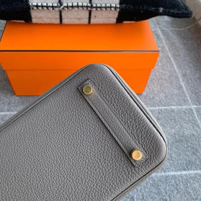 BIRKIN 25 TOGO LEATHER ETAIN WITH GOLD HARDWARE (GHW) - 4
