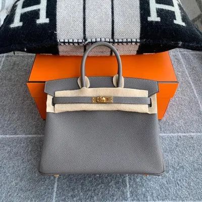 BIRKIN 25 TOGO LEATHER ETAIN WITH GOLD HARDWARE (GHW) - 1
