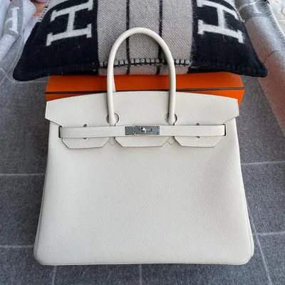 BIRKIN 35 TOGO LEATHER CRAIE WITH PALLADIUM HARDWARE (PHW) - 1