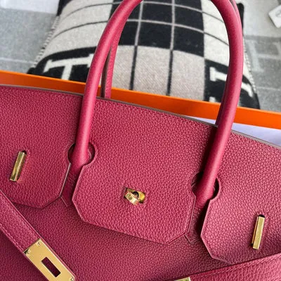 BIRKIN 35 TOGO LEATHER ROUGE GRENAT WITH GOLD HARDWARE (GHW) - 3