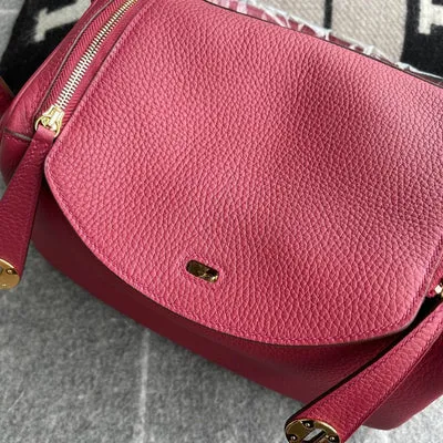 LINDY 26 CLEMENCE LEATHER ROUGE GRENAT WITH GOLD HARDWARE (GHW) - 3
