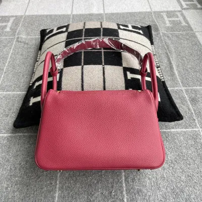 LINDY 26 CLEMENCE LEATHER ROUGE GRENAT WITH GOLD HARDWARE (GHW) - 2