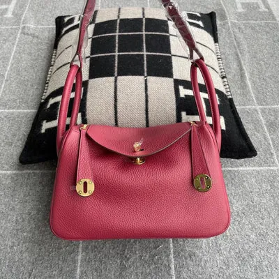 LINDY 26 CLEMENCE LEATHER ROUGE GRENAT WITH GOLD HARDWARE (GHW) - 1