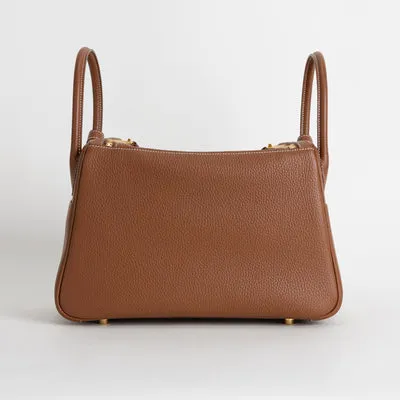 LINDY 30 CLEMENCE LEATHER GOLD WITH GOLD HARDWARE (GHW) - 2