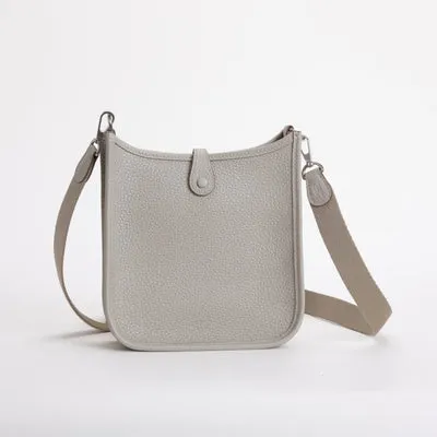 MINI EVELYNE (TPM) CLEMENCE LEATHER BETON WITH PALLADIUM HARDWARE (PHW) - 3
