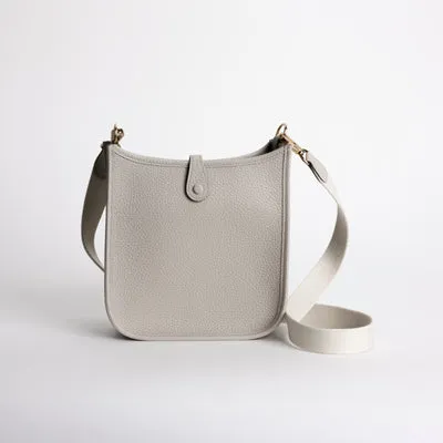 MINI EVELYNE (TPM) CLEMENCE LEATHER BETON WITH GOLD HARDWARE (GHW) - 2