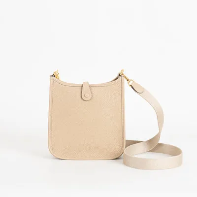 MINI EVELYNE (TPM) CLEMENCE LEATHER TRENCH WITH GOLD HARDWARE (GHW) - 3