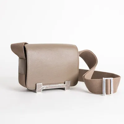 GETA CHEVRE LEATHER ETOUPE WITH PALLADIUM HARDWARE (PHW) - 2