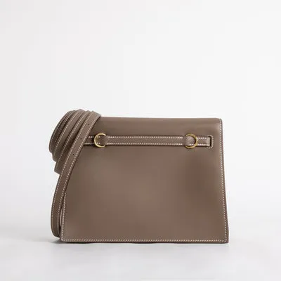 KELLY DANSE SWIFT LEATHER ETOUPE WITH GOLD HARDWARE (GHW) - 3