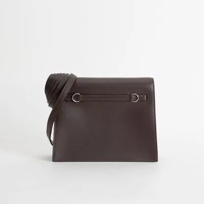 KELLY DANSE EVERCOLOR LEATHER CHOCOLAT WITH PALLADIUM HARDWARE (PHW) - 4