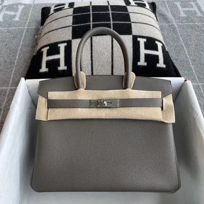BIRKIN 30 TOGO LEATHER ETAIN WITH PALLADIUM HARDWARE (PHW) - 1
