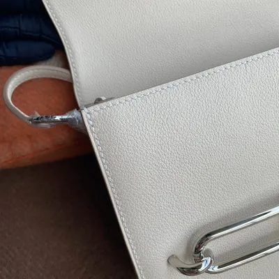 MINI ROULIS (18) EVERCOLOR LEATHER CRAIE WITH PALLADIUM HARDWARE (PHW) - 6