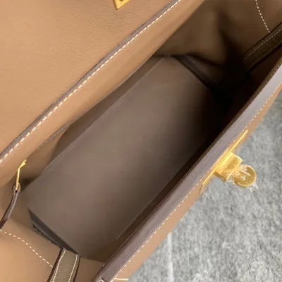 24/24 (29) TOGO & SWIFT LEATHER ETOUPE WITH GOLD HARDWARE (GHW) - 3