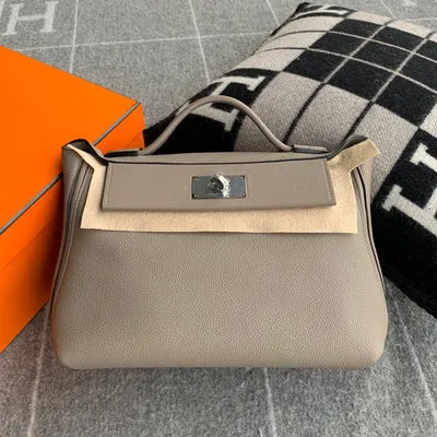 24/24 (29) TOGO & SWIFT LEATHER GRIS ASPHALT WITH PALLADIUM HARDWARE (PHW)