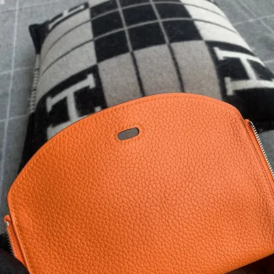 LINDY 26 CLEMENCE LEATHER ORANGE WITH PALLADIUM HARDWARE (PHW) - 3