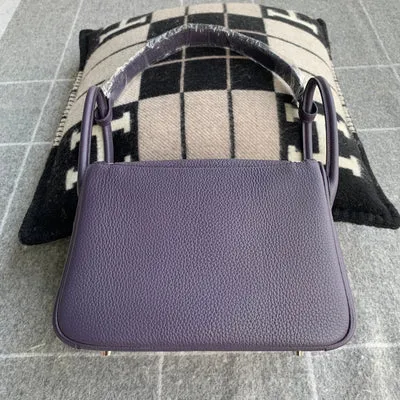 LINDY 26 CLEMENCE LEATHER RAISIN WITH PALLADIUM HARDWARE (PHW) - 3