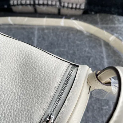 MINI LINDY 20 CLEMENCE LEATHER NATA WITH PALLADIUM HARDWARE (PHW) - 6