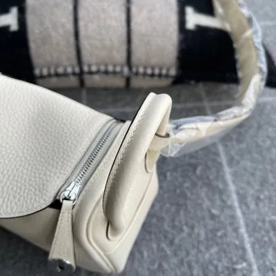 MINI LINDY 20 CLEMENCE LEATHER NATA WITH PALLADIUM HARDWARE (PHW) - 8