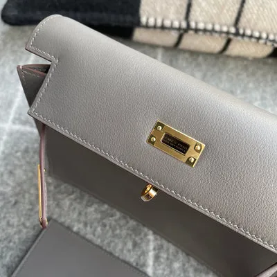 KELLY DANSE SWIFT LEATHER ETAIN WITH GOLD HARDWARE (GHW) - 7