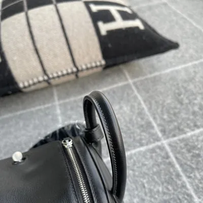 MINI LINDY 20 SWIFT LEATHER NOIR (BLACK) WITH PALLADIUM HARDWARE (PHW) - 5