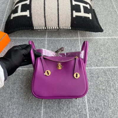 MINI LINDY 20 SWIFT LEATHER ANEMONE WITH GOLD HARDWARE (GHW) - 1