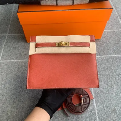 KELLY DANSE EVERCOLOR LEATHER SIENNA WITH GOLD HARDWARE (GHW) - 1