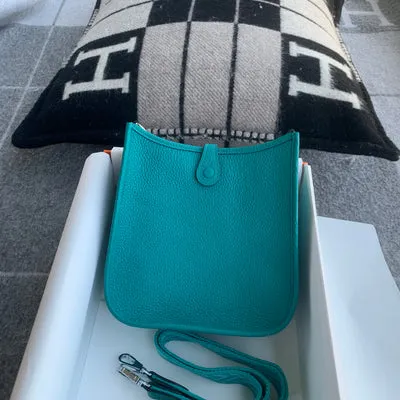 MINI EVELYNE (TPM) CLEMENCE LEATHER BLEU PAON WITH PALLADIUM HARDWARE (PHW) - 2