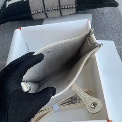 MINI EVELYNE (TPM) CLEMENCE LEATHER CRAIE WITH PALLADIUM HARDWARE (PHW) - 6
