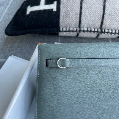 KELLY DANSE EVERCOLOR LEATHER VERT AMANDE WITH PALLADIUM HARDWARE (PHW) - 6