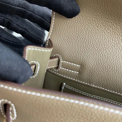 KELLY DANSE EVERCOLOR LEATHER ETOUPE WITH GOLD HARDWARE (GHW) - 3