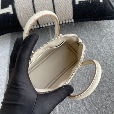 MINI BOLIDE CHEVRE LEATHER CRAIE WITH PALLADIUM HARDWARE (PHW) - 5