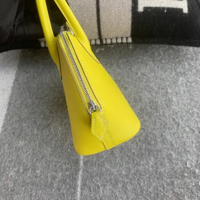 MINI BOLIDE CHEVRE LEATHER LIME WITH PALLADIUM HARDWARE (PHW) - 3