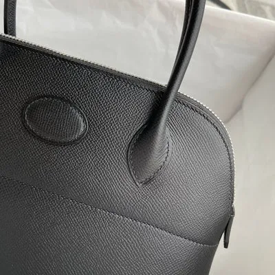 BOLIDE 27 EPSOM LEATHER NOIR (BLACK) WITH PALLADIUM HARDWARE (PHW) - 5