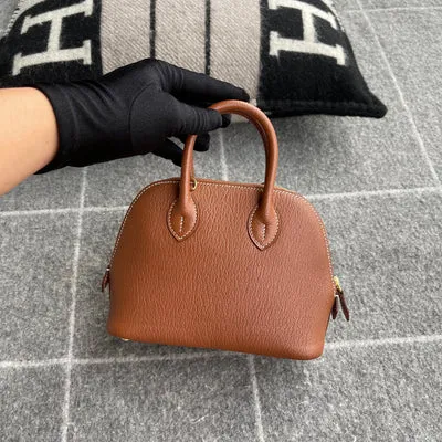 MINI BOLIDE CHEVRE LEATHER GOLD WITH GOLD HARDWARE (GHW)