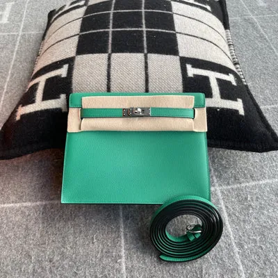KELLY DANSE EVERCOLOR LEATHER VERT VERONE WITH PALLADIUM HARDWARE (PHW) - 1